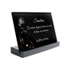 Plaque funéraire chanteur-sur-scene 22 Plaquedeces.fr